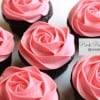 Pink Rose Cupcakes @createdbydiane