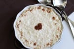 Deli Style Rice Pudding with nutmeg heart