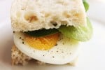 hard boiled egg sandwich