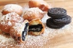 Fried Oreo-pancake batter