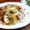 Grilled Chicken Apple Sausage dinner 30 minute meal