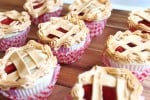 Cherry pie cupcakes