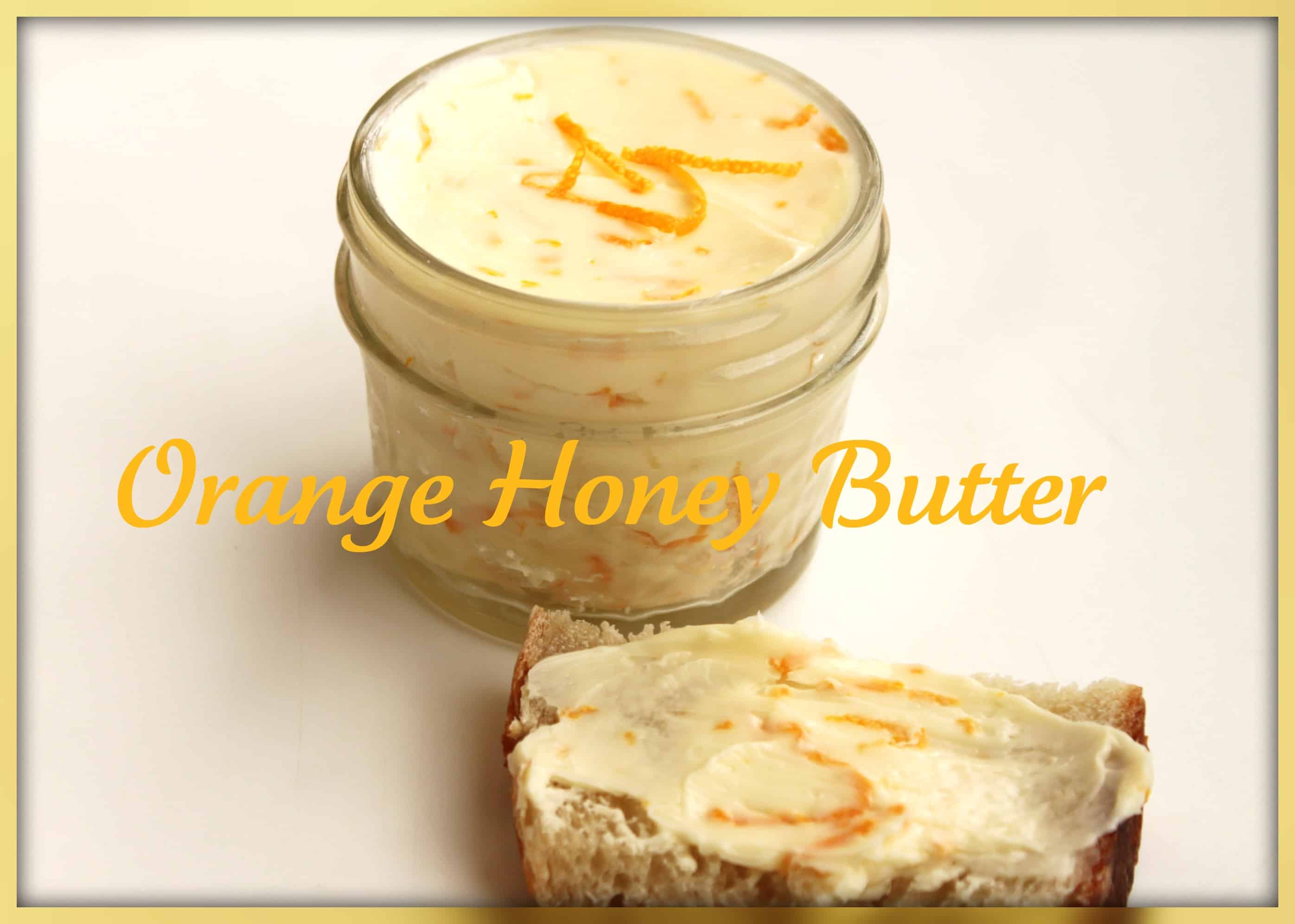 orange honey butter gift Created by Diane