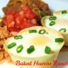Baked Huevos Rancheros in tortillas LOL eggs