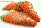 Carrot Cake Scones iced like carrots great Easter Treat