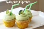 Margarita Cupcake Recipe with Margarita Frosting with tequila delicious!