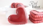 Red Velvet Cut Out Cookie Recipe with Red Velvet Icing