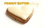 peanut butter Icing Peanut butter cookies