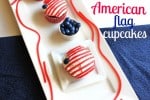 American Flag Cupcakes @createdbydiane