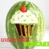Watermelon Cupcake Carving @createdbydiane