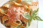 Creamy Crab Pasta Sauce @createdbydiane