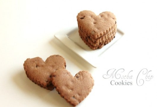 Mocha Chip Cookie Recipe @createdbydiane