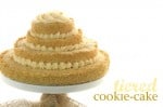 tiered cookie cake @createdbydiane