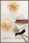 Baked Rice Pudding from @createdbydiane