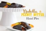 Nutella and Peanut Butter Hand Pies @createdbydiane