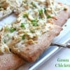 Green Chile Chicken Pizza @createdbydiane