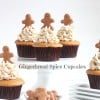 Gingerbread Spice Cupcakes @createdbydiane