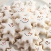 Snowman Snowflake Cookies @createdbydiane