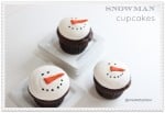 snowman cupcakes from @createdbydiane
