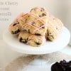 Chocolate Cherry Coconut Buttermilk Scones @createdbydiane