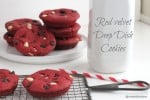Red Velvet Deep Dish Cookies @createdbydiane