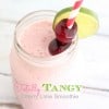 Totally Tangy Cherry Lime Smoothie @createdbydiane.jpg