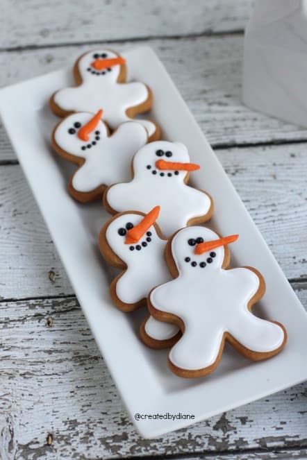 Snowman Gingerbread Boys