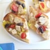 Greek French Bread Pizza from @createdbydiane