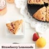 Strawberry Lemonade Scones @createdbydiane