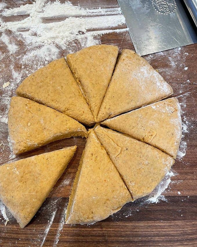 baking pumpkin scone with an easy recipe createdbydiane.com