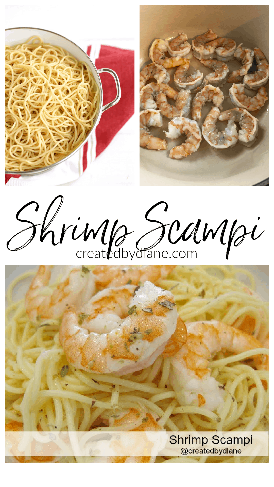 Shrimp Scampi | Created by Diane