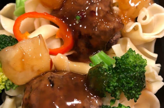 Polynesian Meatball recipe sweet and sour createdbydiane.com