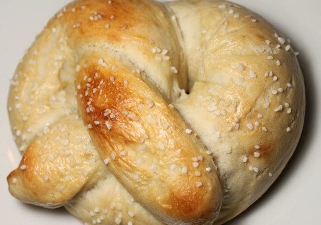 homemade pretzels