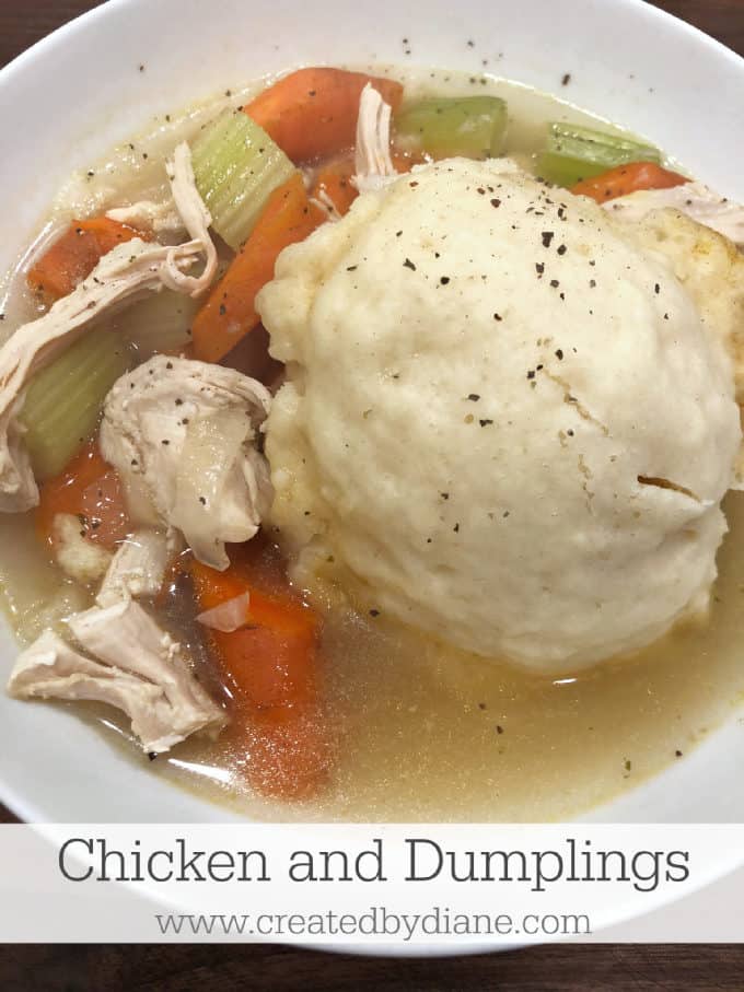 chicken and dumplings recipe from www.createdbydiane.com