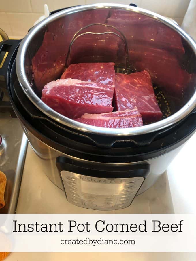 Instant Pot Corned Beef createdbydiane.com