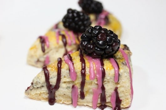 blackberry scones