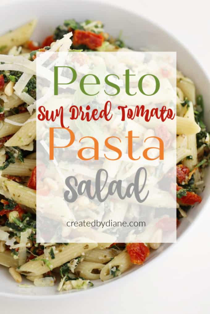 Pesto Pasta Salad createdbydiane.com