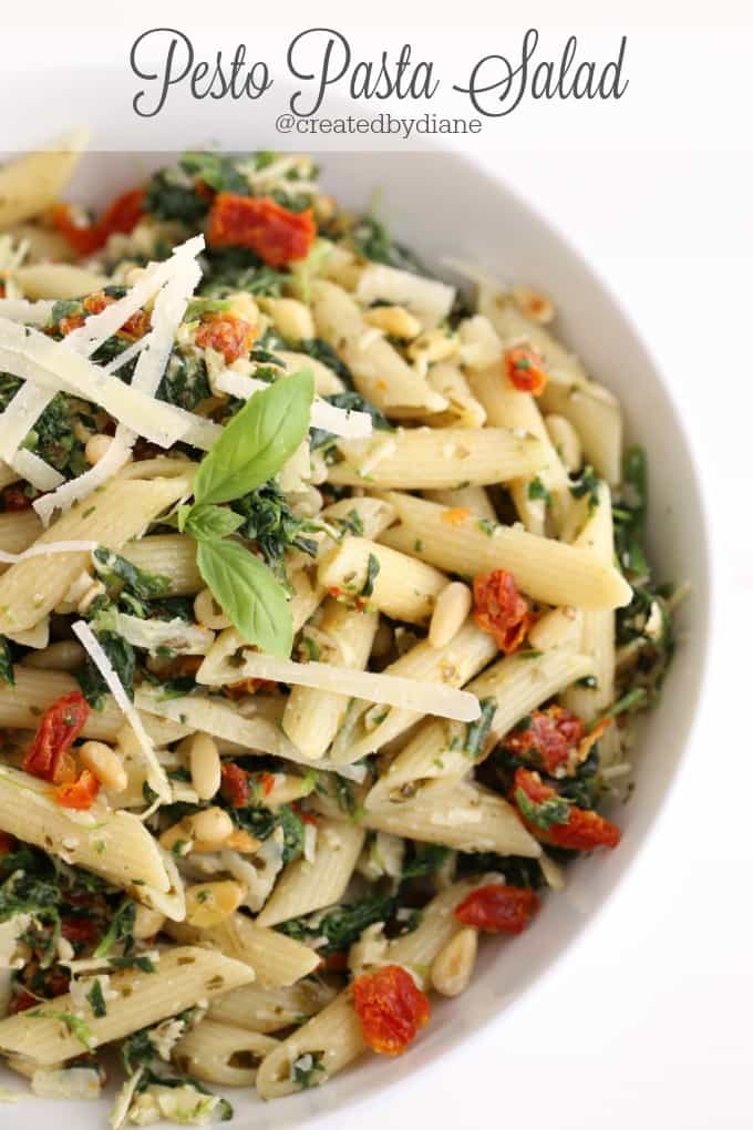 Recipe for Pesto Pasta Salad
