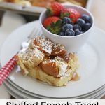 stuffed french toast- overnight casserole createdbydiane.com