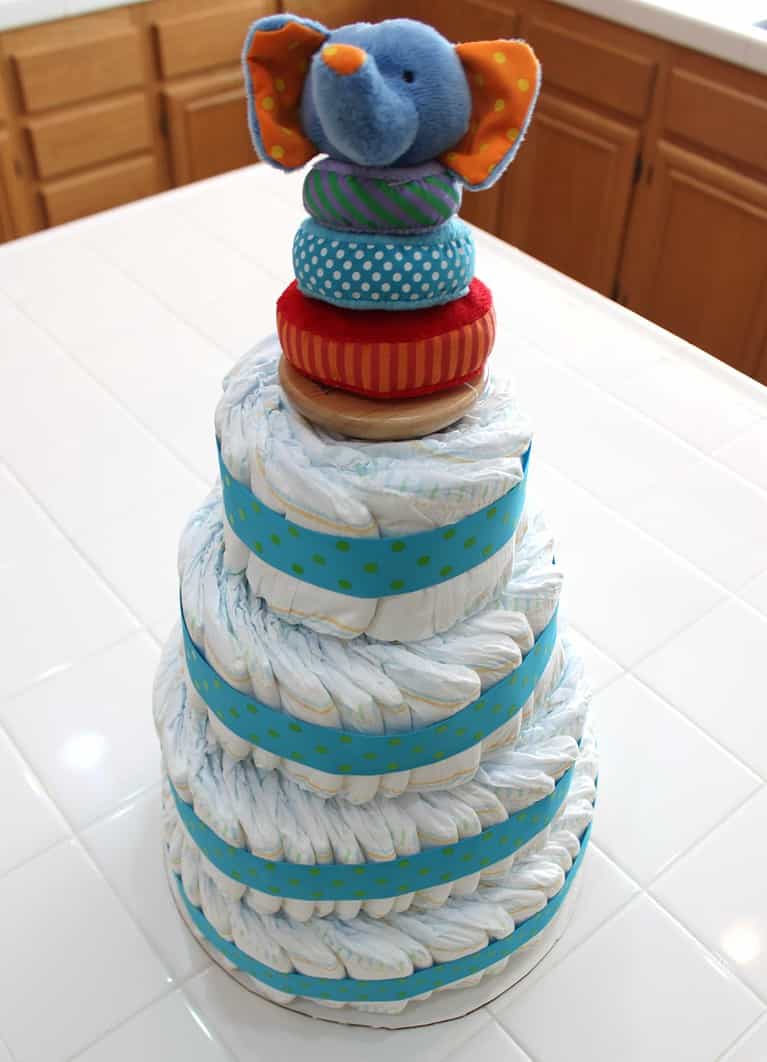 Diaper Cake… No baking required!