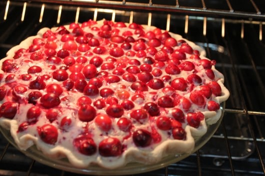 cranberry cheesecake pie @createdbydiane