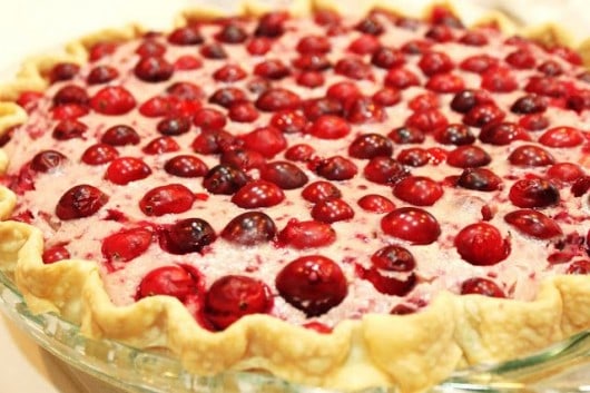 Cranberry Cheesecake Pie from @createdbydiane #pie #cranberry #Thanksgiving