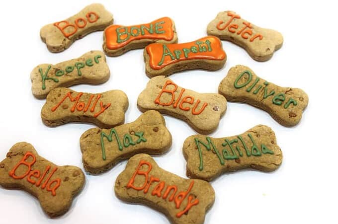 Homemade Peanut Butter Dog Bones