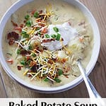 baked potato soup recipe from createdbydiane.com