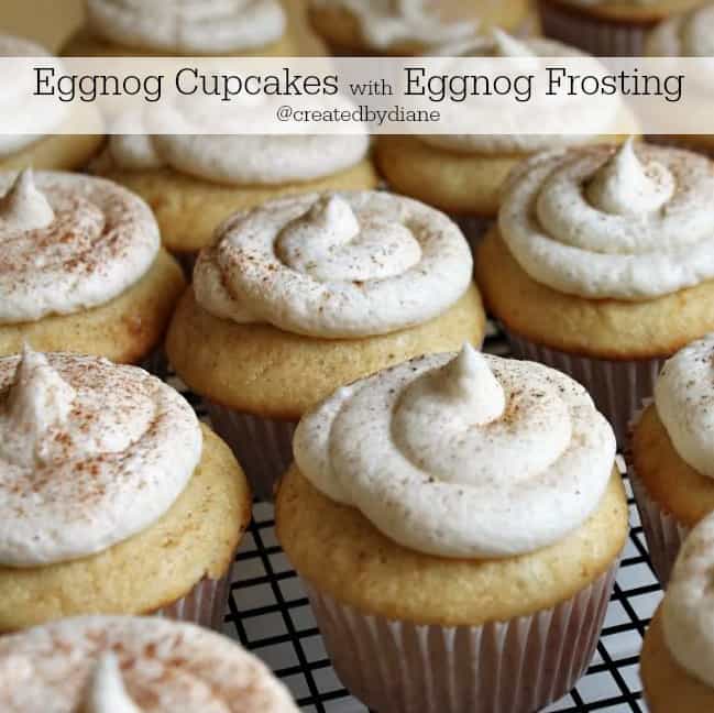 Eggnog Cupcakes