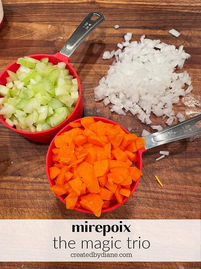mirepoix the magic trio perfect for making soup createdbydiane.com