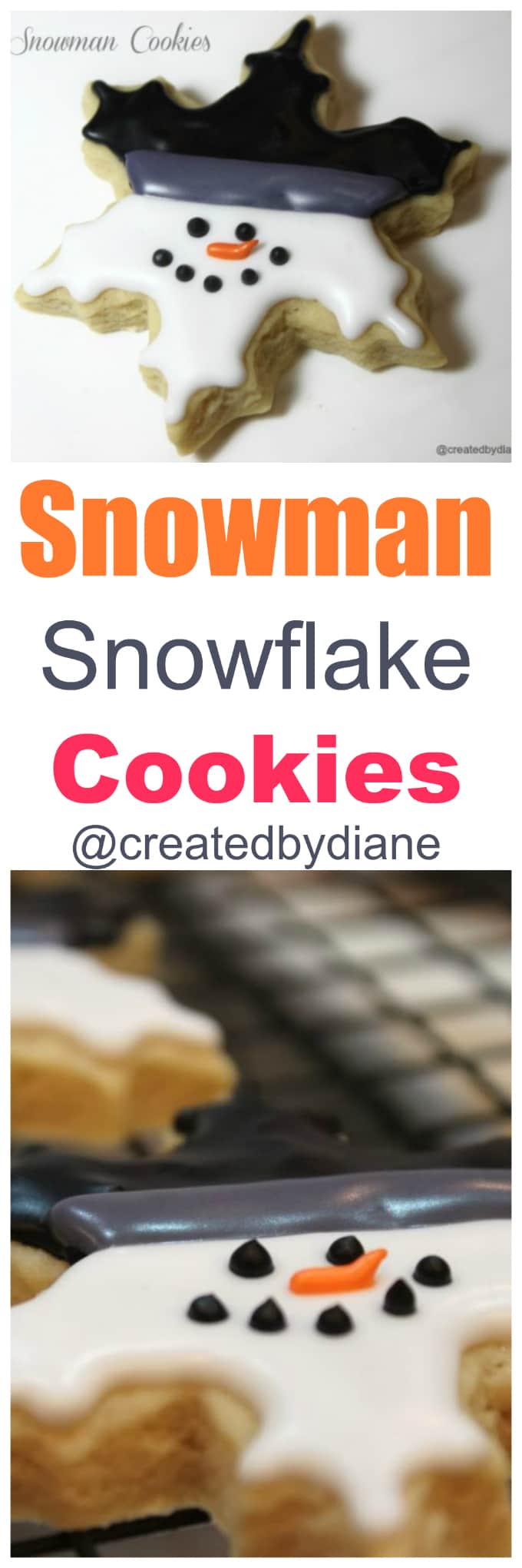 snowman-snowflake-cookies-createdbydiane