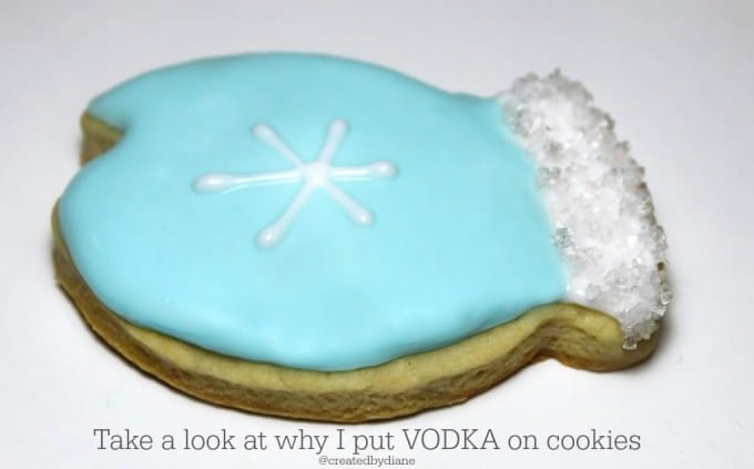 take a look at why I put VODKA on cookies @createdbydiane