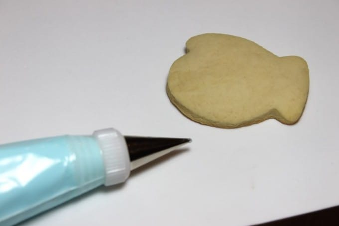Iced cookies for Christmas