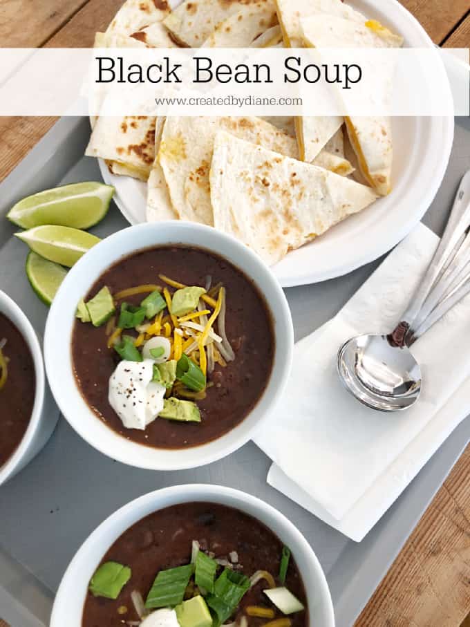 Easy Black Bean Soup